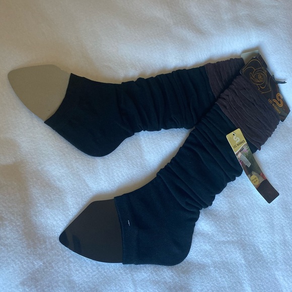 SALE 2/$27 3/$37 4/$45 New Black & Brown Leg Warmers - Picture 1 of 16